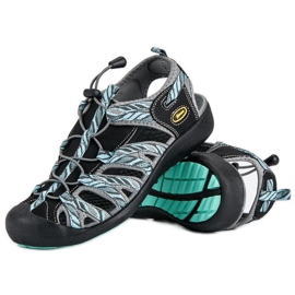 American Club Sandalias americanas cerradas gris 3
