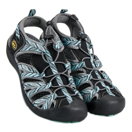 American Club Sandalias americanas cerradas gris 2