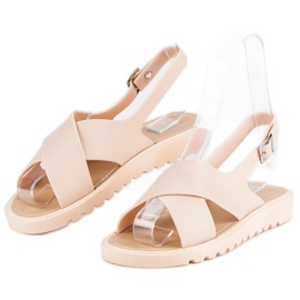 Sandalias Meliski beige 4