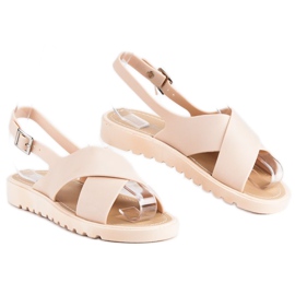 Sandalias Meliski beige 5
