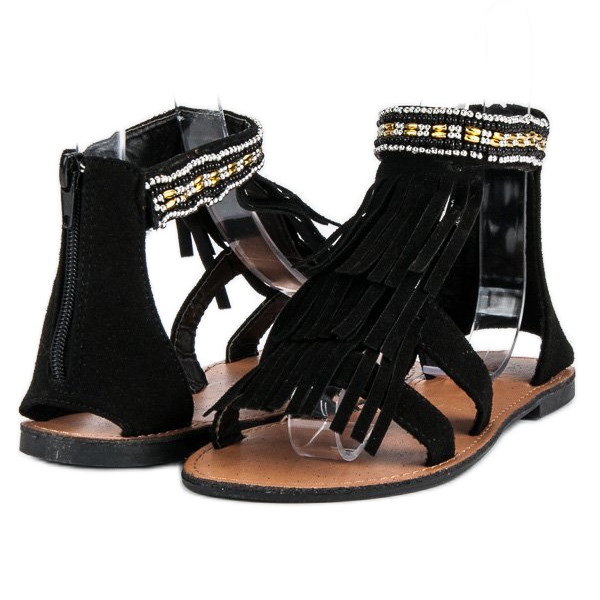 Evento Sandalias Boho Negras negro 2 Evento Sandalias Boho Negras negro 2
