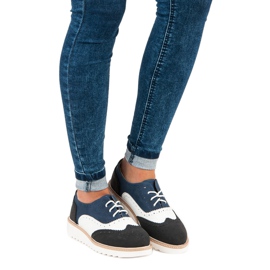 Zapatos de mujer atados negro 5