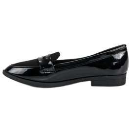 Best Shoes Mocasín lacado negro 3