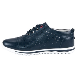 Zapatillas VINCEZA caladas azul marino 1