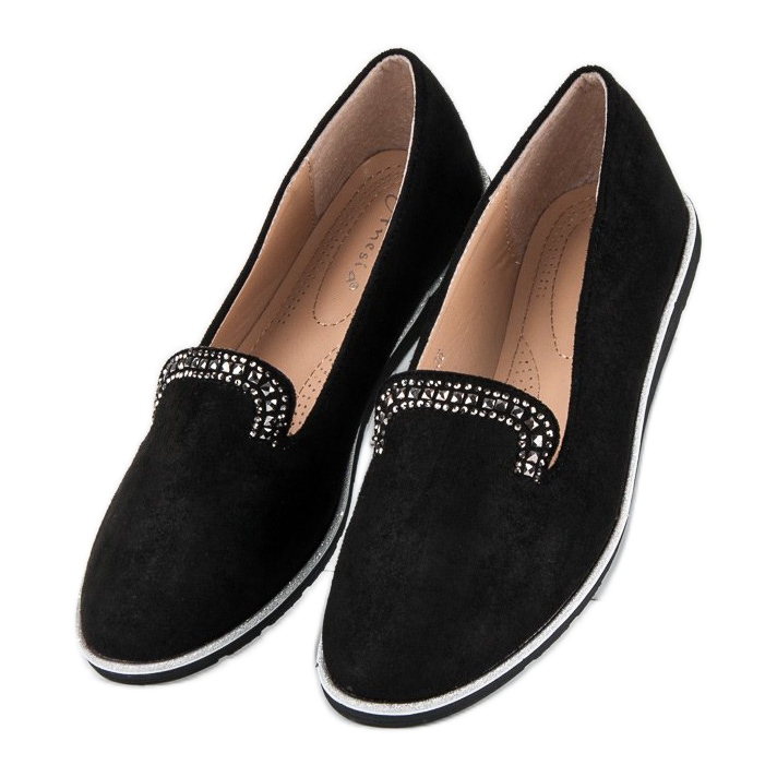 Anesia Paris Señores negros con cristales 1