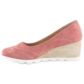 Bombas en la cuña VINCEZA rosado 3