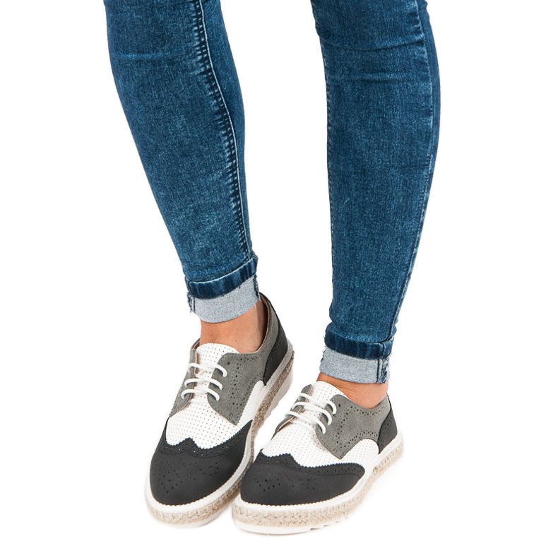 Ideal Shoes zapatos, alpargatas gris 1 Ideal Shoes zapatos, alpargatas gris 1