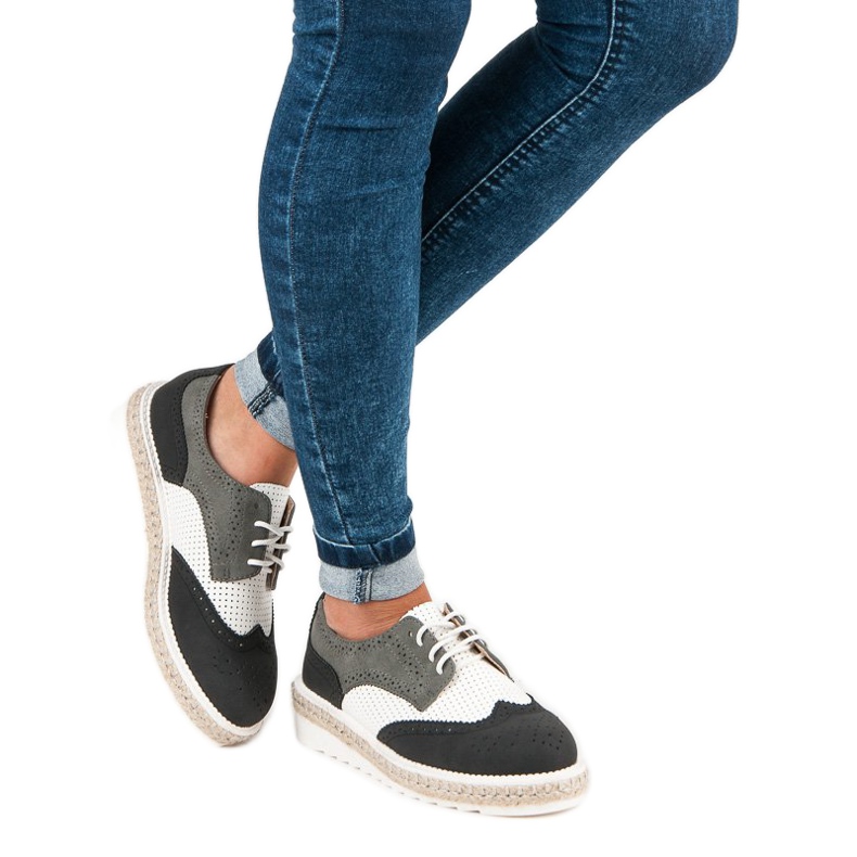 Ideal Shoes zapatos, alpargatas gris 2 Ideal Shoes zapatos, alpargatas gris 2