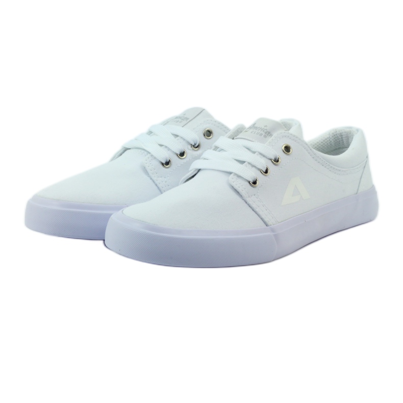 American Club Zapatillas deportivas de mujer americanas zapatillas blancas. blanco 3