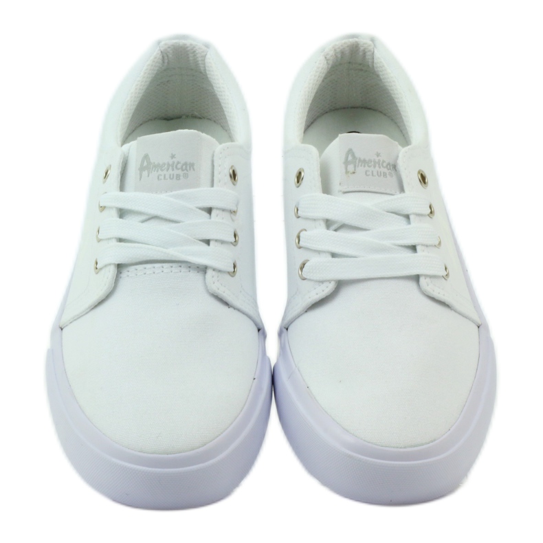 American Club Zapatillas deportivas de mujer americanas zapatillas blancas. blanco 4