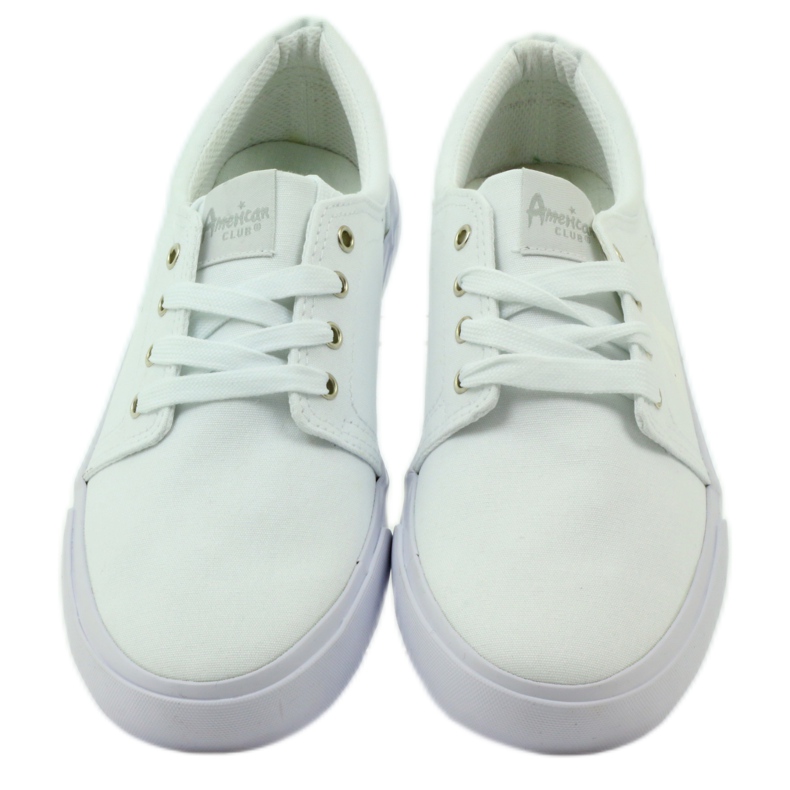 American Club Zapatillas deportivas de hombre americano LH18 blanco 4