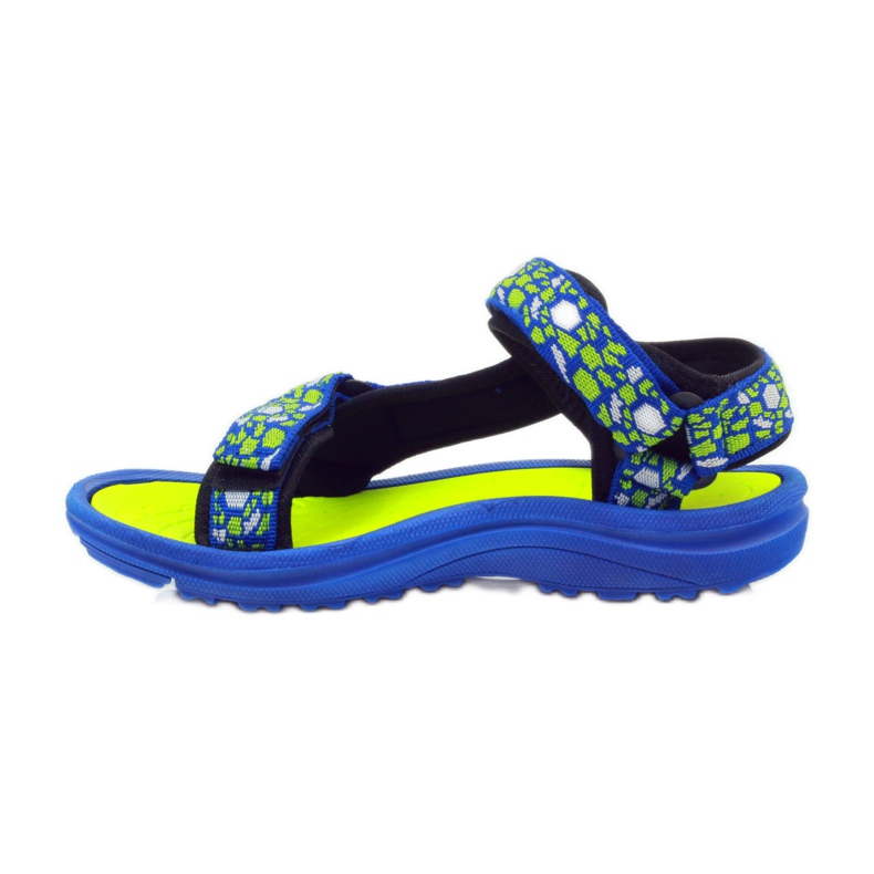 Sandalias niño American Club azul 8122 verde 2