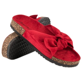 Bestelle Babuchas ante rojo 3