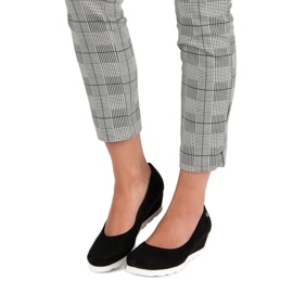 Filippo Zapatos de salón de ante para mujer negro 6