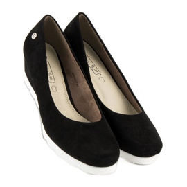 Filippo Zapatos de salón de ante para mujer negro 5