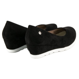 Filippo Zapatos de salón de ante para mujer negro 4