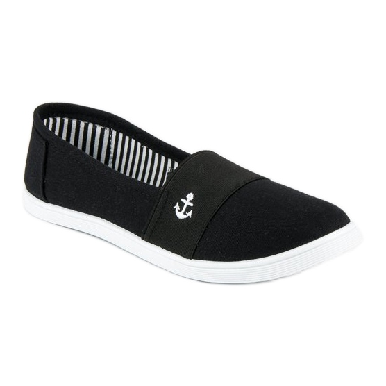 McKey Zapatillas slip-on negras negro 1