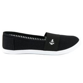 McKey Zapatillas slip-on negras negro 4