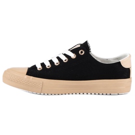 Seastar Zapatillas atadas negro 3