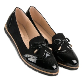Super Me Mocasines casuales negros 4