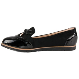 Super Me Mocasines casuales negros 2