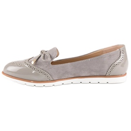 Super Me Mocasín casual gris 2