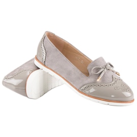 Super Me Mocasín casual gris 3