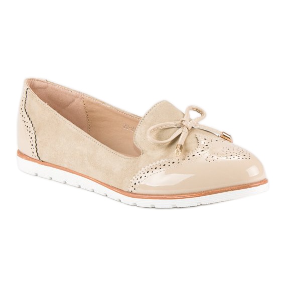 Super Me Mocasines casual beige 1