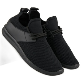 Super Me Deportivas de tejido negro 1 Super Me Deportivas de tejido negro 1