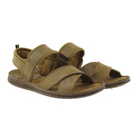 Sandalias deportivas Riko 852 beige 4