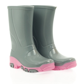 Chanclos con iones de plata Ren But gris rosa rosado 4