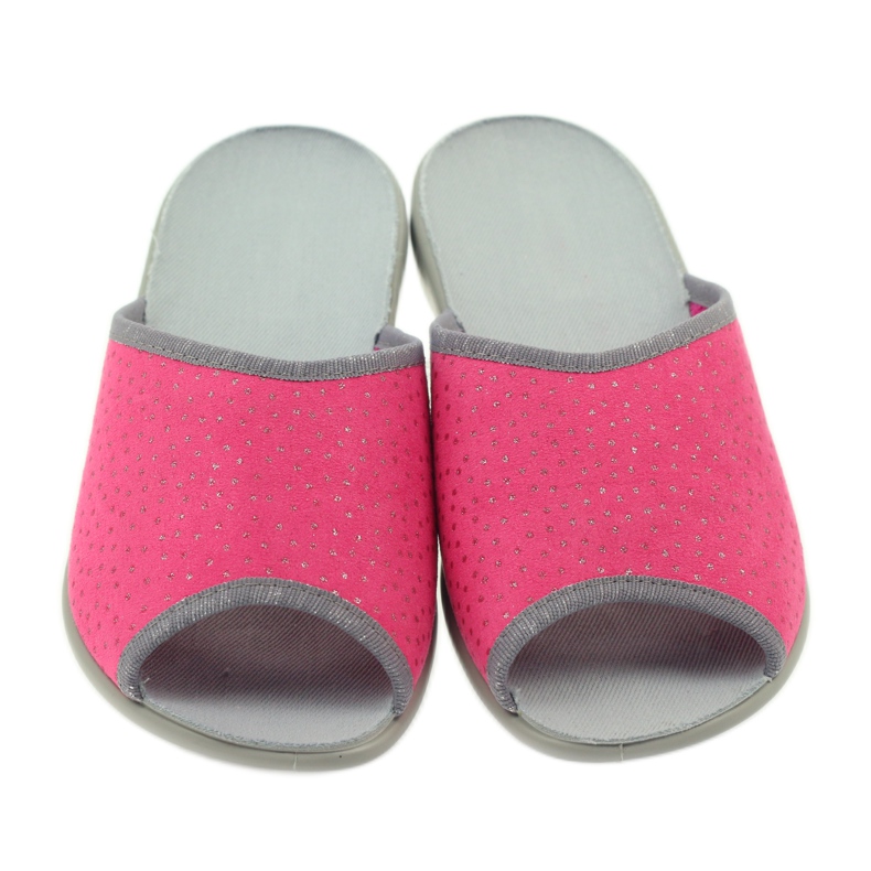 Befado zapatos de mujer zapatillas 254d088 zapatillas gris rosado 4