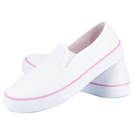 McKey Slipon textil blanco 2