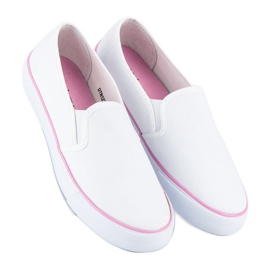 McKey Slipon textil blanco 1