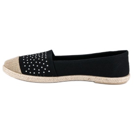 McKey Alpargatas casuales negro 1
