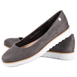 Filippo bailarinas con estampado de serpiente gris 2 Filippo bailarinas con estampado de serpiente gris 2