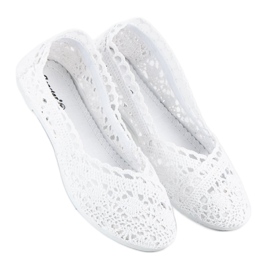 Seastar Bailarinas encaje blanco 1 Seastar Bailarinas encaje blanco 1