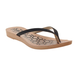 Chanclas INBLU IR063 negro gris 1