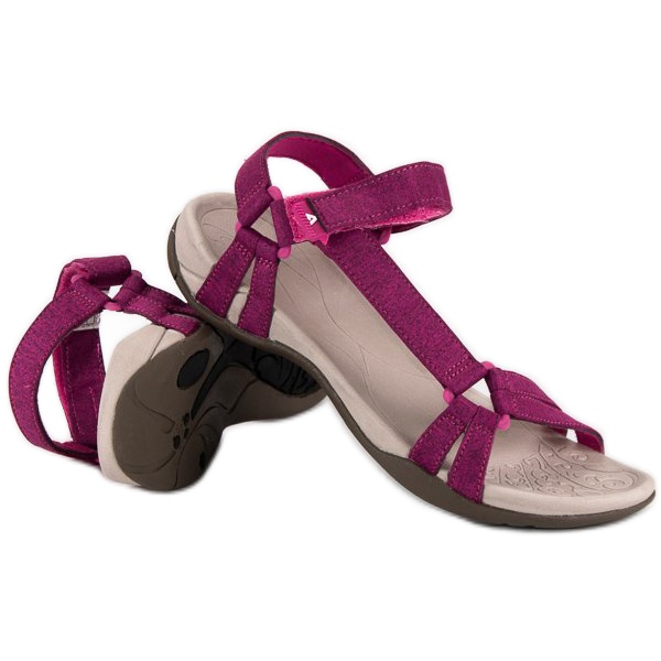American Club Sandalias americanas casuales rosa 1