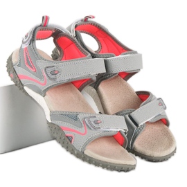 American Club Sandalias deportivas americanas gris 4