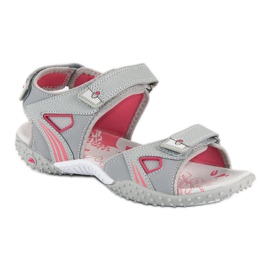 American Club Sandalias mujer americanas cómodas gris 2