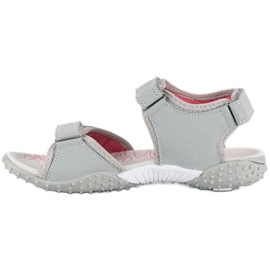 American Club Sandalias mujer americanas cómodas gris 3