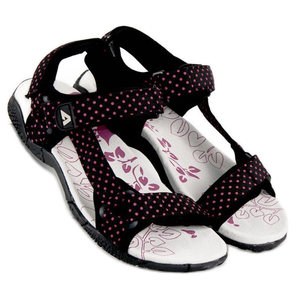 American Club Sandalias americanas textil velcro negro 2