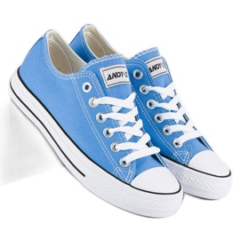 Andy Z Zapatillas clásicas azul 1