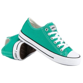 Andy Z Zapatillas clásicas verde 1