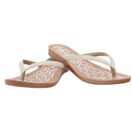 Chanclas INBLU IR063 plata blanco gris 3