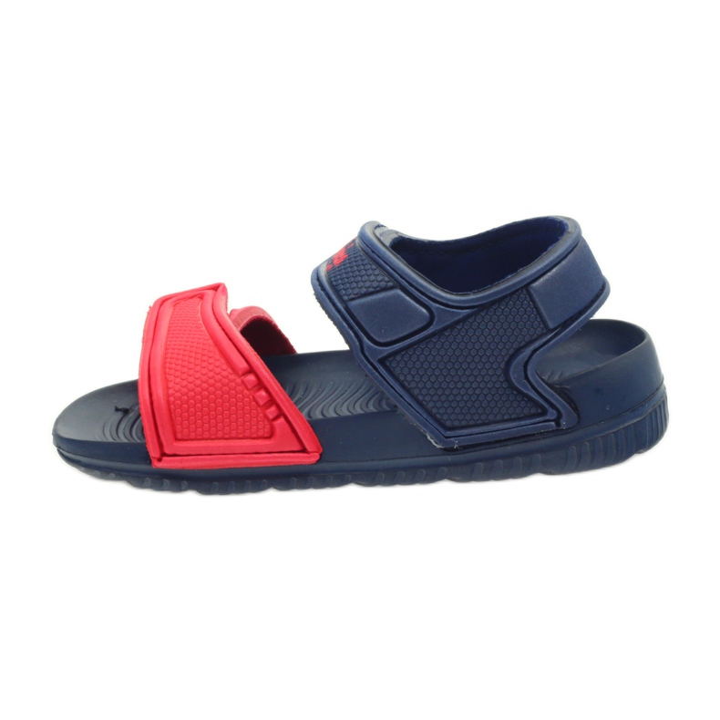 American Club Sandalias americanas zapatos de agua para niños rojo azul marino 2