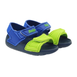 American Club sandalias de agua americanas azul verde 4