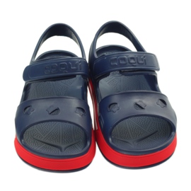 Sandalias de Agua Żabka COQUI Azul Marino rojo 4