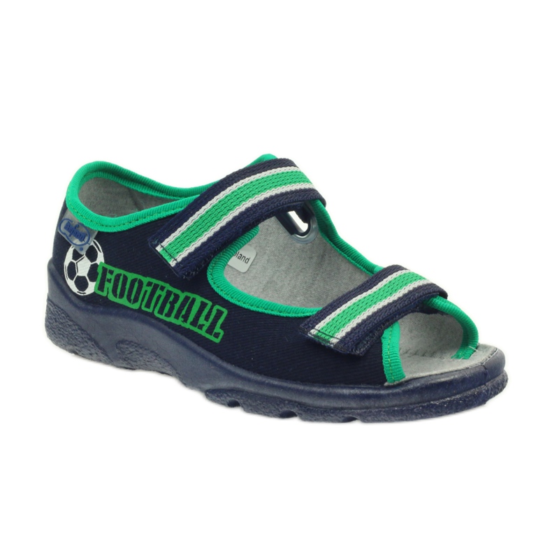 Sandalias niño Befado 969x078 azul marino verde 1